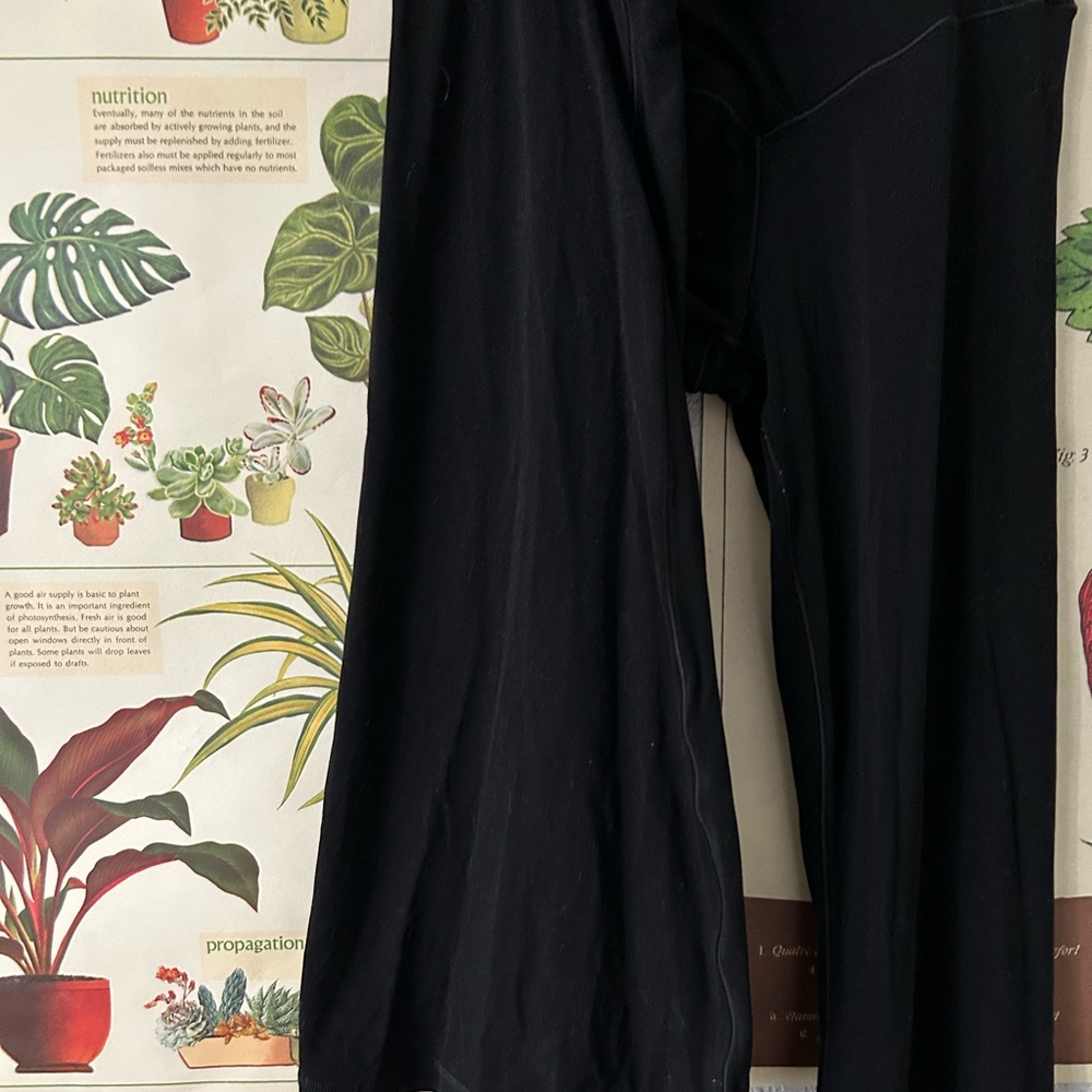 Aerie Black Flared Leggings